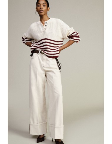 Pantaloni Palazzo Con Risvolto Ampio E Tasche Dixie - Vestiti Firma...