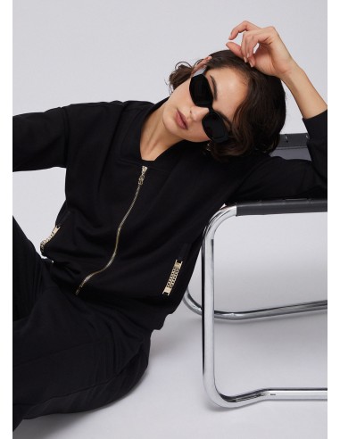 Sweatshirt com detalhes em corrente Liu Jo