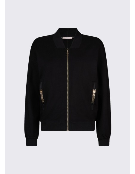 Sweatshirt com detalhes em corrente Liu Jo