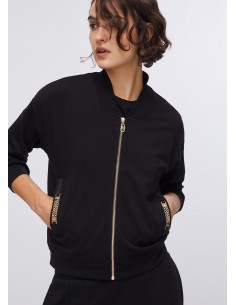 Sweatshirt com detalhes em corrente Liu Jo