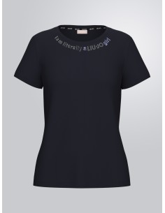 T-shirt com logótipo estampado Liu Jo 2