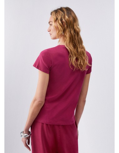 T-shirt com decote em V Liu Jo