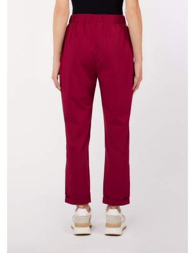 Calças Slim Fit com Barra Virada Liu Jo