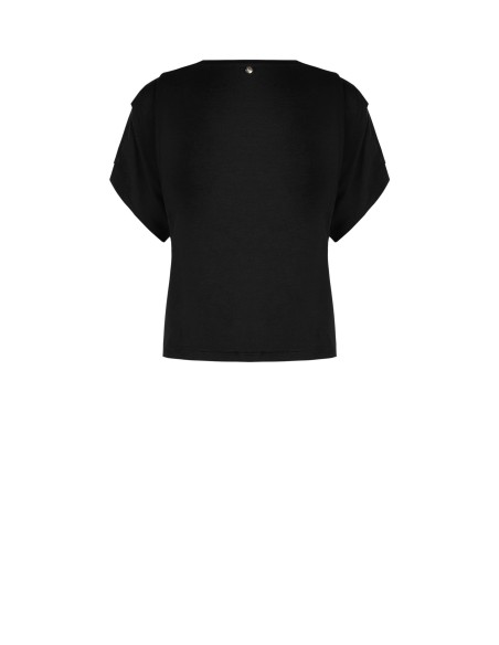 T-shirt ampla e fluida em viscose Rinascimento