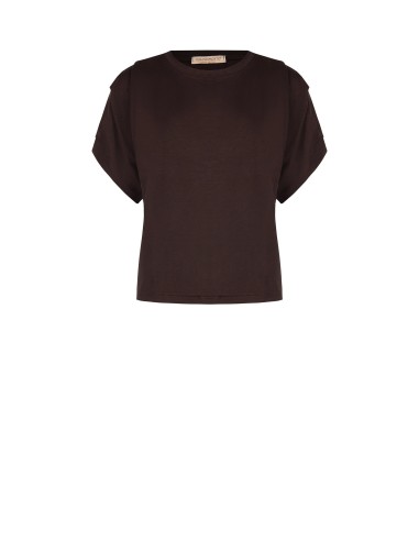 T-shirt ampla e fluida em viscose Rinascimento