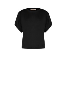 T-Shirt Ampla e Fluida em Viscose Rinascimento