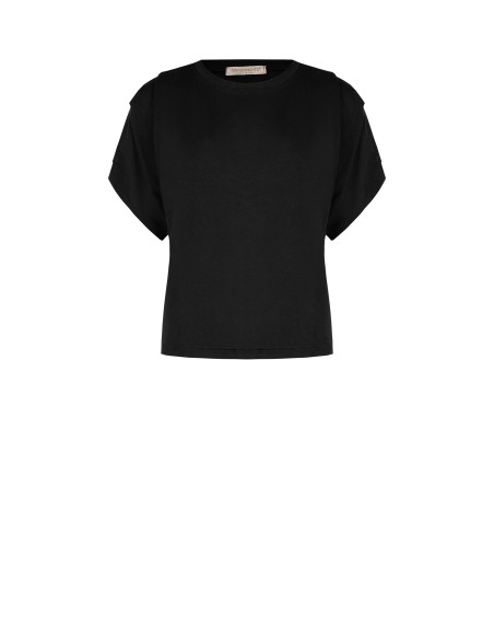 T-Shirt Ampla e Fluida em Viscose Rinascimento