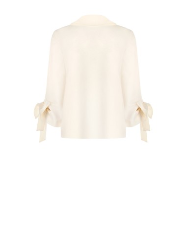 Blazer amplo com maxi laços nas mangas Rinascimento