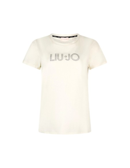 T-shirt com strass Liu Jo