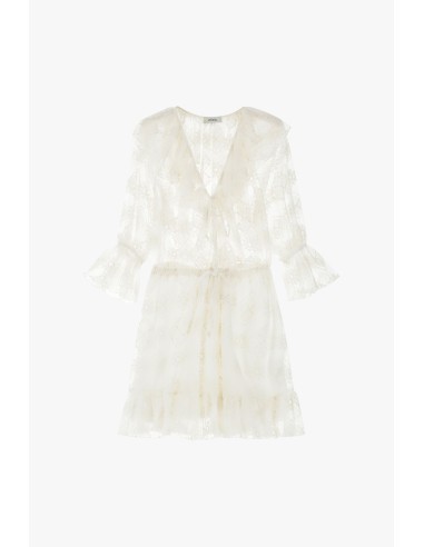 Vestido Curto e Decote em V Dixie