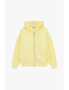 Casaco de felpa com capuz, fecho de correr e bolsos frontais Dixie 2