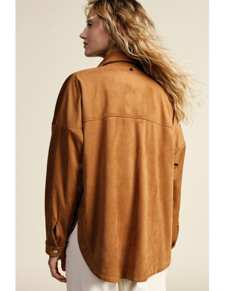 Blazer corte regular com bolsos aplicados frontais Dixie