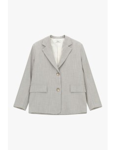Blazer com botões e bolsos frontais de aba Dixie 2