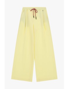 Calças Palazzo com Cintura Elástica e Cordão Dixie 2