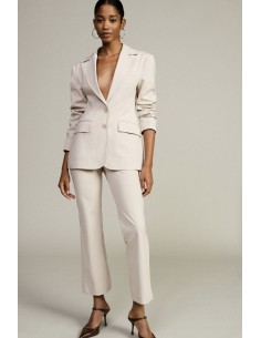 Calças Flare Cintura Alta Corte Regular Dixie