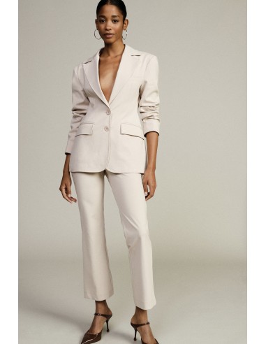 Calças Flare Cintura Alta Corte Regular Dixie