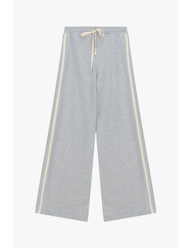 Calças Palazzo com Cordão e Bandas Laterais Dixie