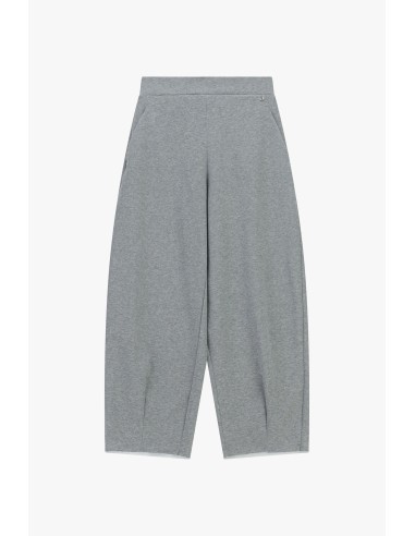 Calças Palazzo Cropped de Cintura Alta com Bolsos Dixie
