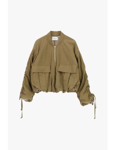 Bomber Corta Con Coulisse E Tasche Frontali Dixie - Vestiti Firmati... 2