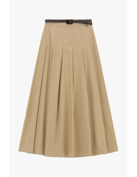 Gonna Midi A Pieghe Con Cintura Sottile Dixie - Vestiti Firmati Lif...