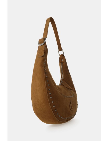 Borsa Hobo Con Dettagli Metallici Dixie - Vestiti Firmati Life Smiles