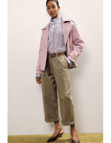 Pantaloni Palazzo Fit Con Cintura E Risvolto Dixie - Vestiti Firmat...