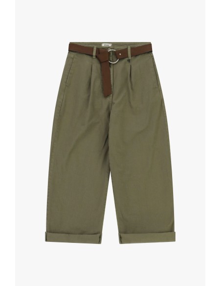 Pantaloni Palazzo Fit Con Cintura E Risvolto Dixie - Vestiti Firmat...