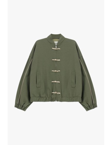 Bomber Con Bottoni A Nodo E Maniche Ampie Dixie - Vestiti Firmati L...
