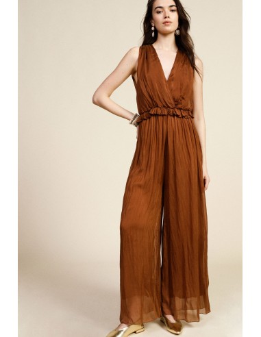 Tuta Senza Maniche Con Scollo A V E Vita Arricciata Dixie - Vestiti...