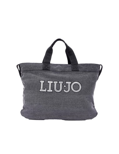 Tote Bag Grande Con Logo Liu Jo - Vestiti Firmati Life Smiles