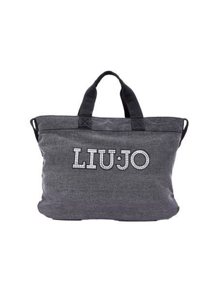 Tote bag grande com logótipo Liu Jo