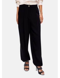 Pantaloni Con Doppio Cintone Liu Jo - Vestiti Firmati Life Smiles