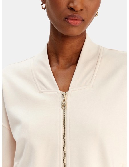 Camisola de felpa com detalhes em corrente Liu Jo