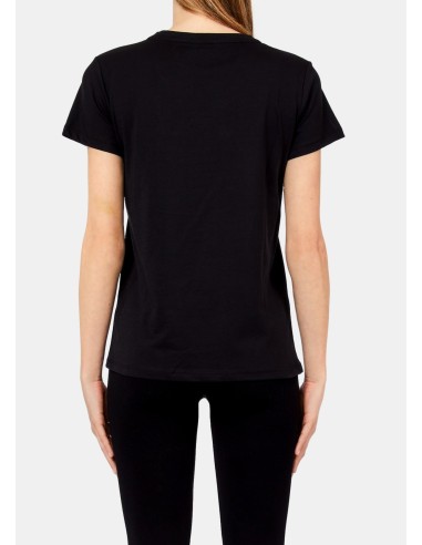 T-Shirt Con Stampa E Strass Liu Jo - Vestiti Firmati Life Smiles