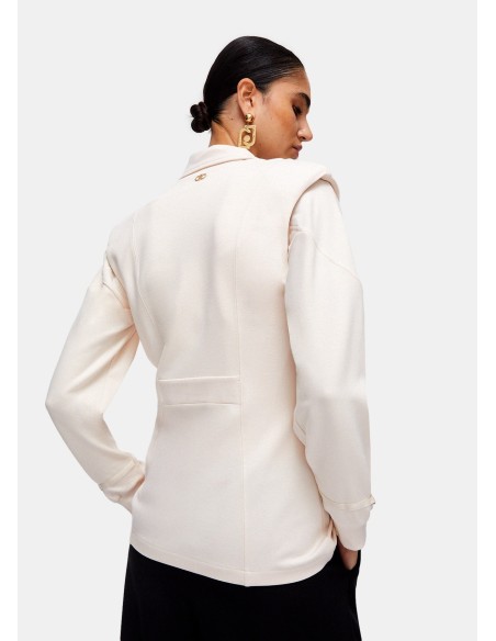 Gilet Con Spalline Imbottite Liu Jo - Vestiti Firmati Life Smiles