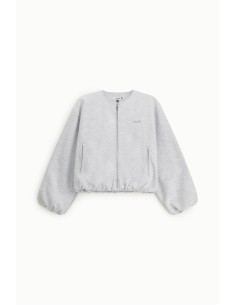 Sweat Curta com Fecho de Correr, Bolsos e Punhos Franzidos Please 2