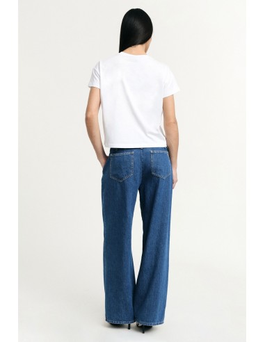 Jeans Paperbag Cintura Alta com Cinto Coordenado Please