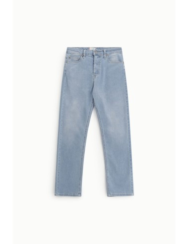 Jeans Perna Reta Cintura Média Detalhe Clássico Please