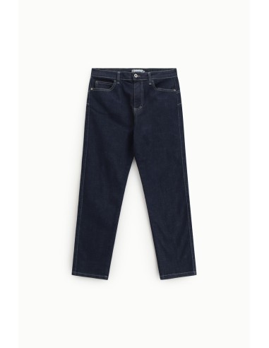 Jeans regular-fit de perna reta com cinco bolsos Please