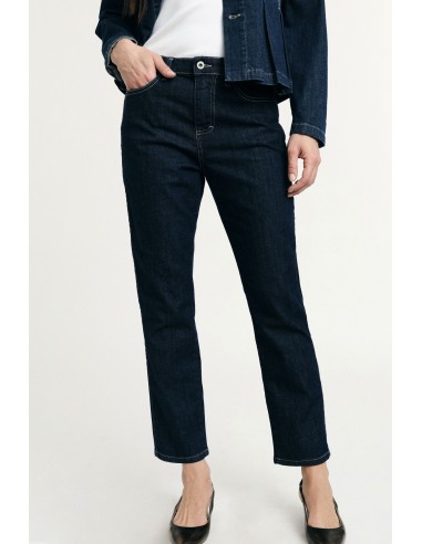 Jeans regular-fit de perna reta com cinco bolsos Please