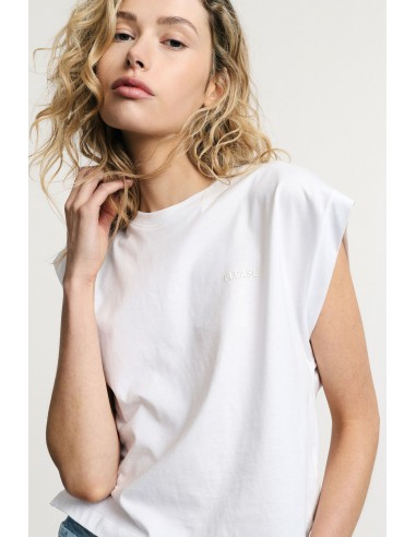 Top Cropped Sem Mangas Com Decote Redondo Please