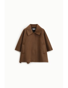 Casaco-camisa oversize com mangas curtas e botões Please 2