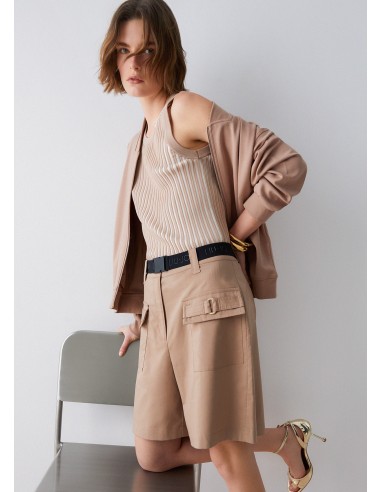 Bermuda com maxi-bolsos Liu Jo