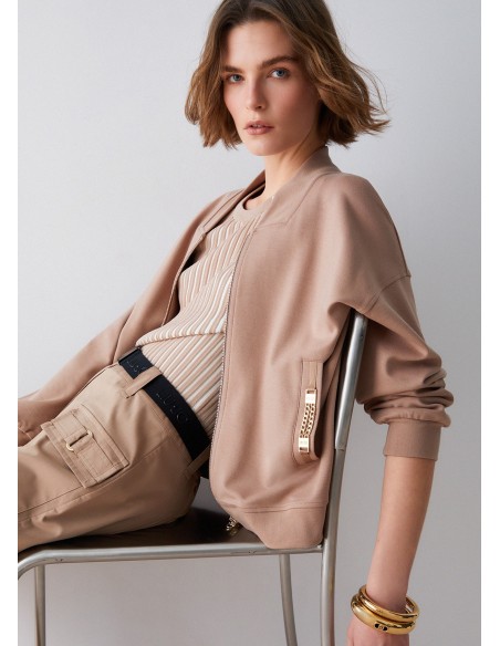 Bermuda com maxi bolsos Liu Jo