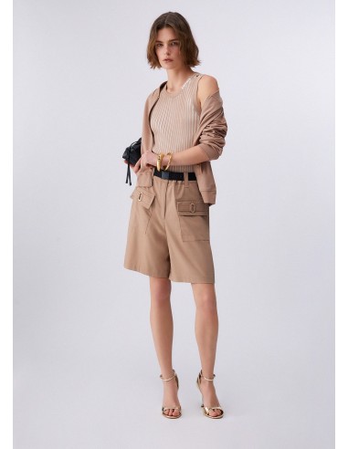 Bermuda com maxi bolsos Liu JO
