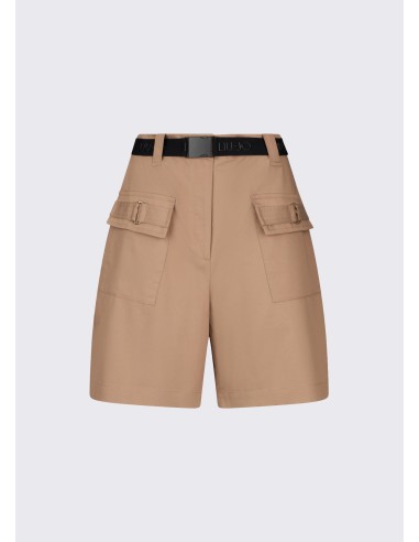 Bermuda com maxi bolsos Liu JO