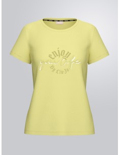 T-Shirt Con Logo E Stampa Liu Jo - Vestiti Firmati Life Smiles 2