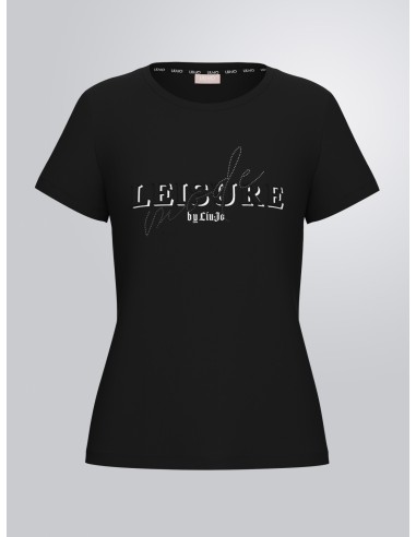 T-shirt com strass Liu Jo