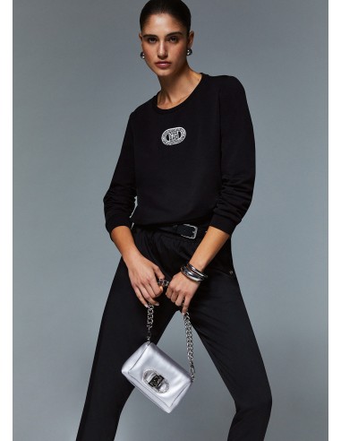 Sweatshirt com detalhes em bijuteria Liu Jo