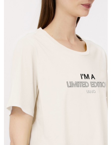 T-shirt com estampa Liu Jo